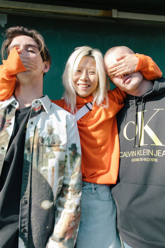 Menswear Fashion and Womenswear Fashion Editorial Styling for Calvin Klein Spring 2019